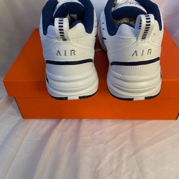 Nike Men\'s Monarch IV White/Blue w/Silver swoosh Sneakers-Size 10.5-NEW main image 6